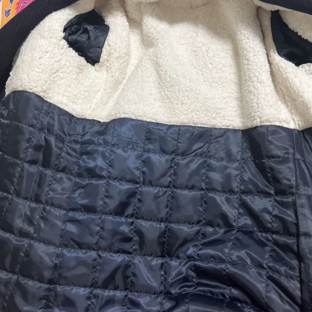 TALLIA Navy Wool Blend Coat Young Men's Size M 12-14 . MSRP $195. NWT - Picture 9 of 12